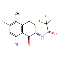 N-(8-Amino-6-fluoro-5-methyl-1-oxo-1,2,3,4-tetrahydro-naphthalen-2-yl)-2,2-dimethyl-propionamide